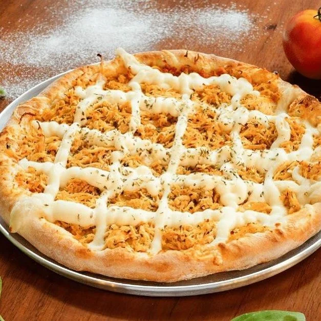 Pizza Frango com Cheddar